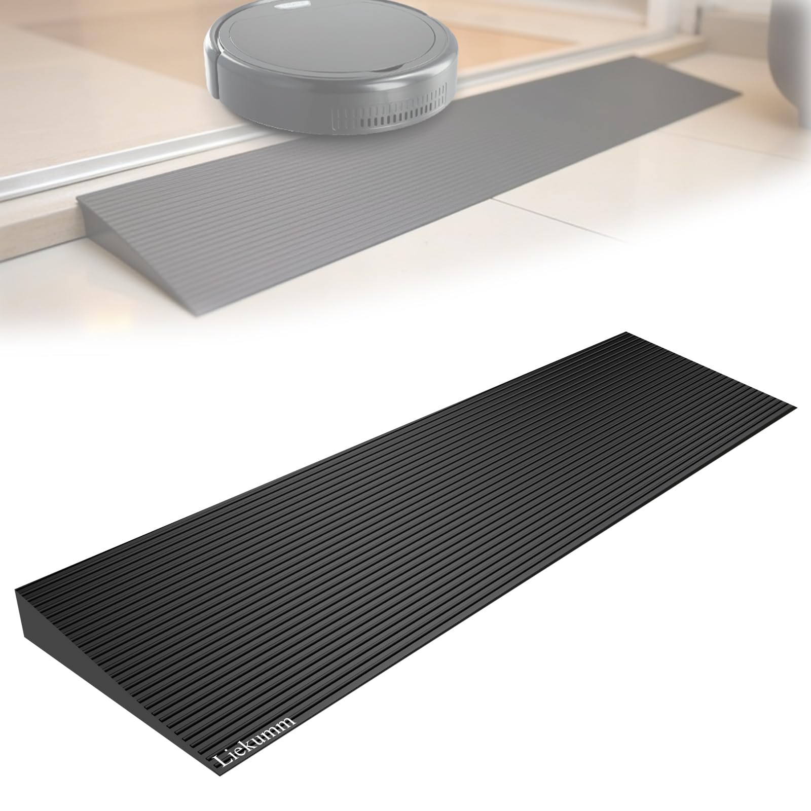 Amazon.co.jp: LIEKUMM 段差解消スロープ 高さ4.5cm 幅90cm 耐荷重